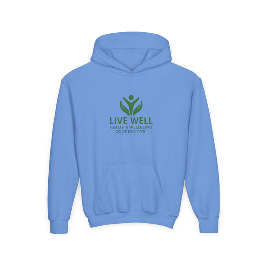 Live Well Cooperative Youth Heavy Blend Hooded Sweatshirt
