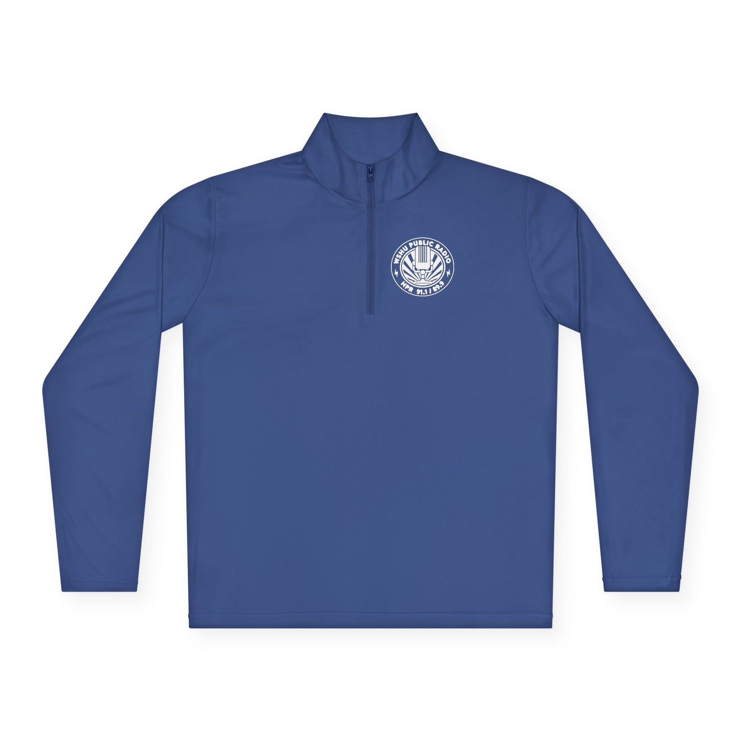 WSHU Radio Unisex Quarter-Zip Pullover