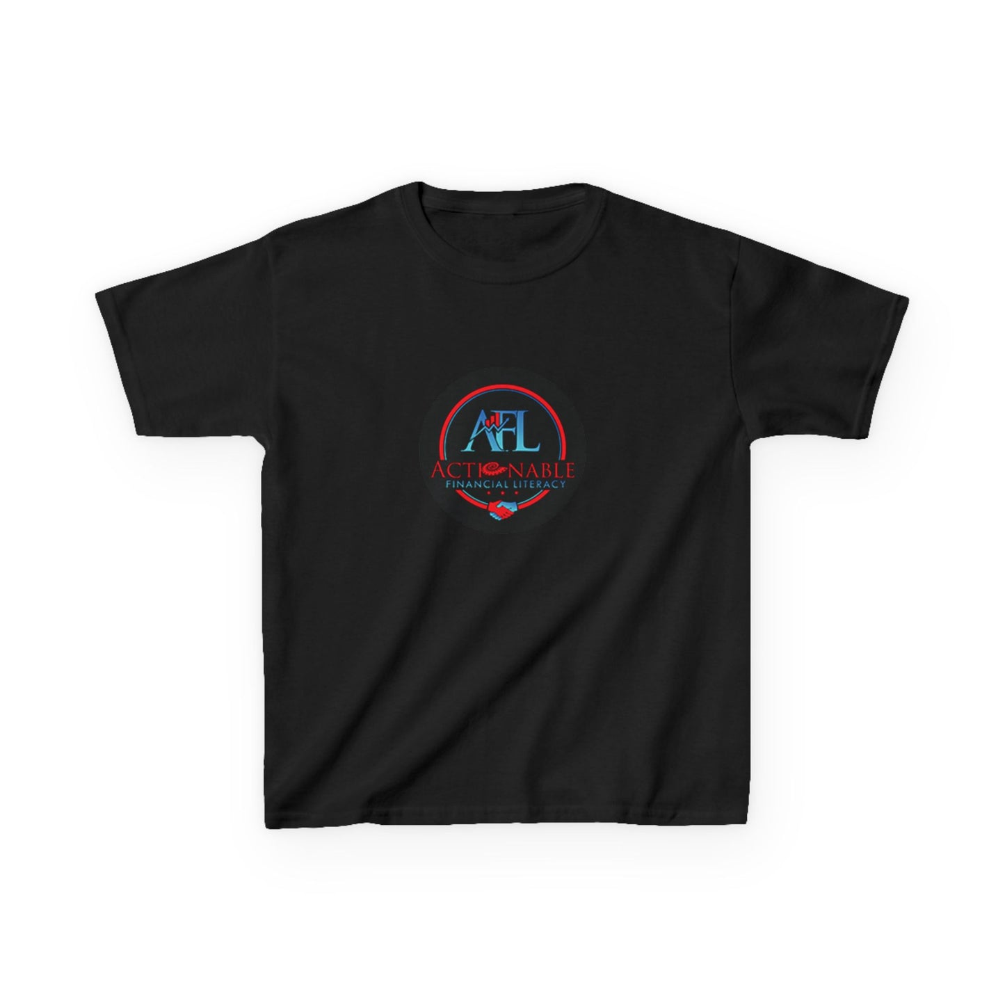 Actionable Financial Literacy Center Kids Heavy Cotton™ Tee
