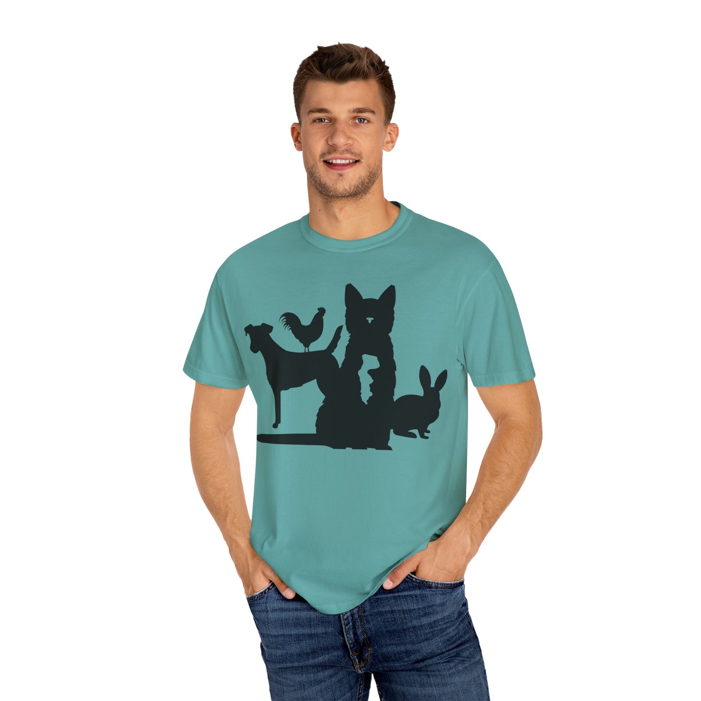 Lake Lowell Animal Rescue Unisex Garment-Dyed T-shirt