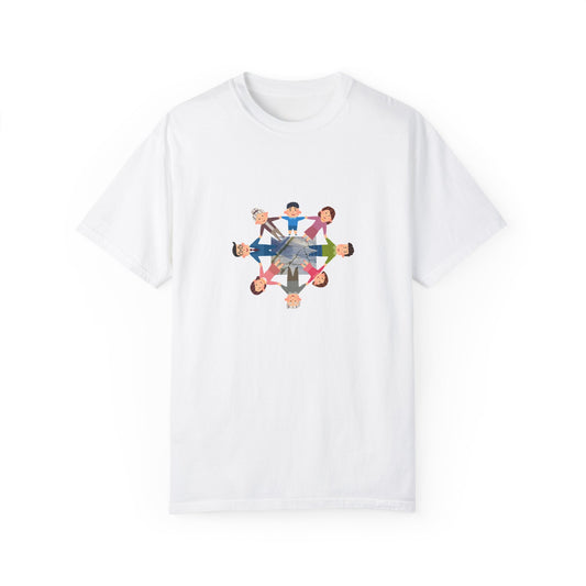 Foster Care: Community - Unisex Garment-Dyed T-shirt