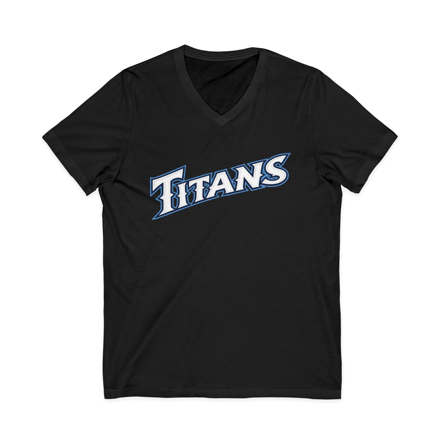 Titans Softball Unisex Jersey Short Sleeve V-Neck Tee