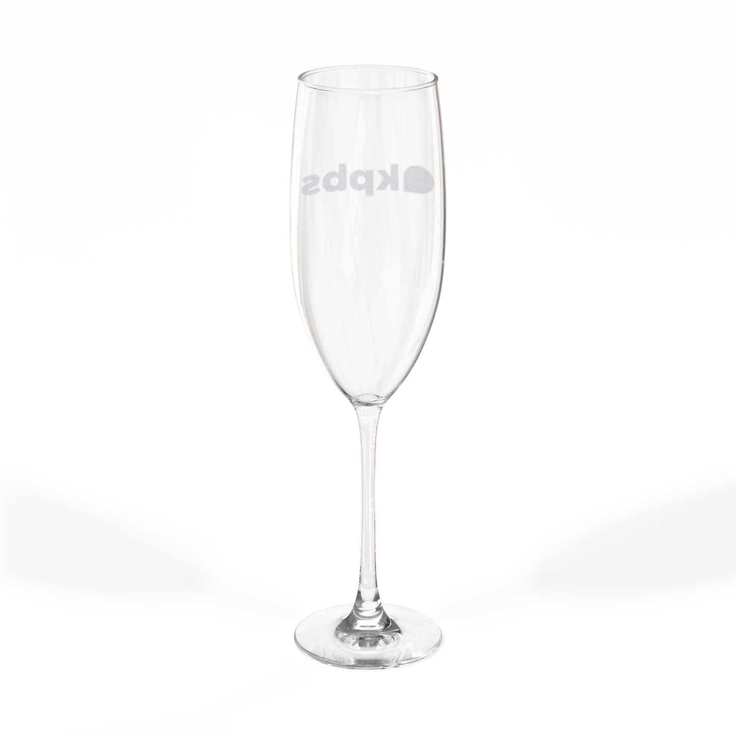 KPBS Champagne Glass, 8oz (Engraving)