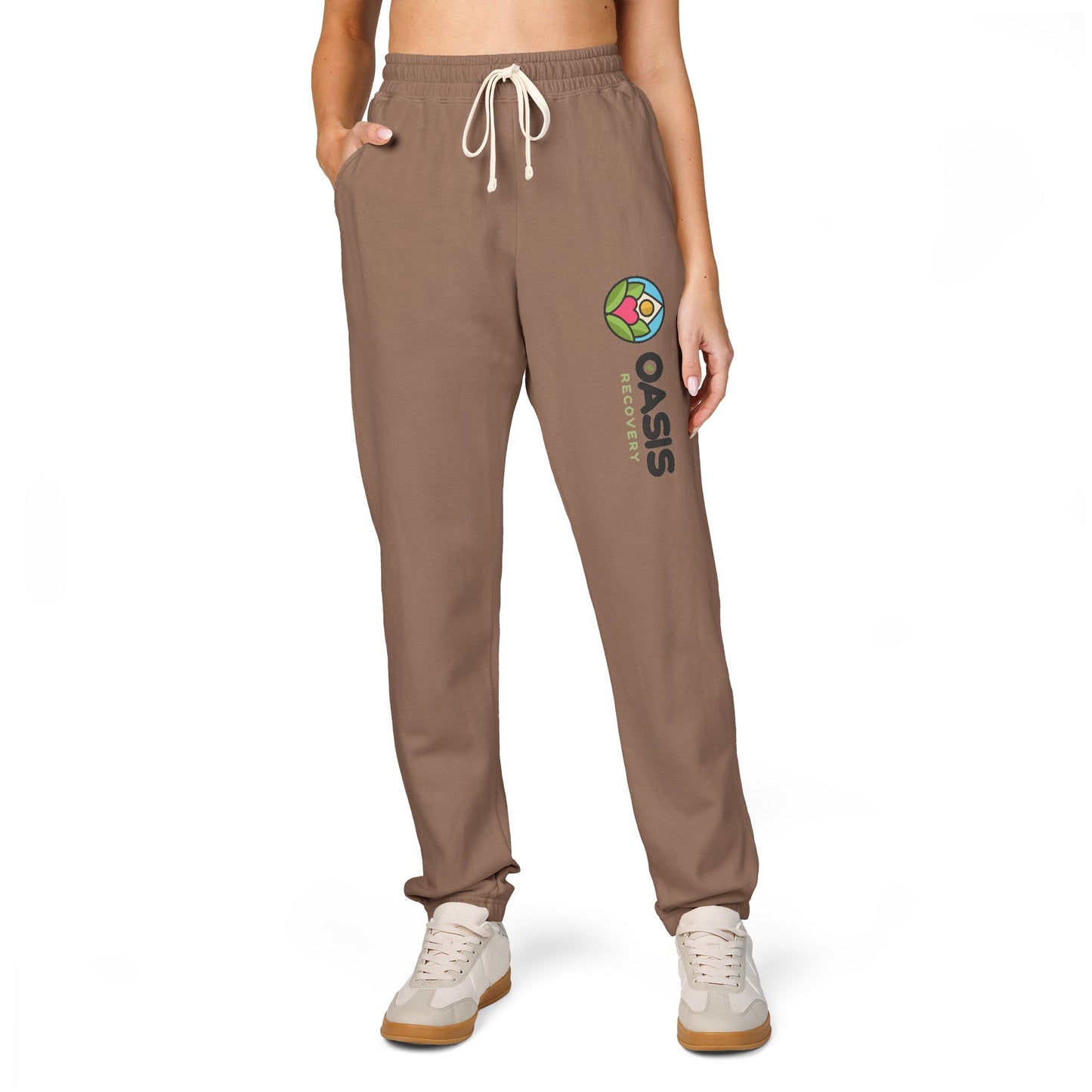 Oasis Recovery Center Unisex Garment-Dyed Fleece Sweatpants