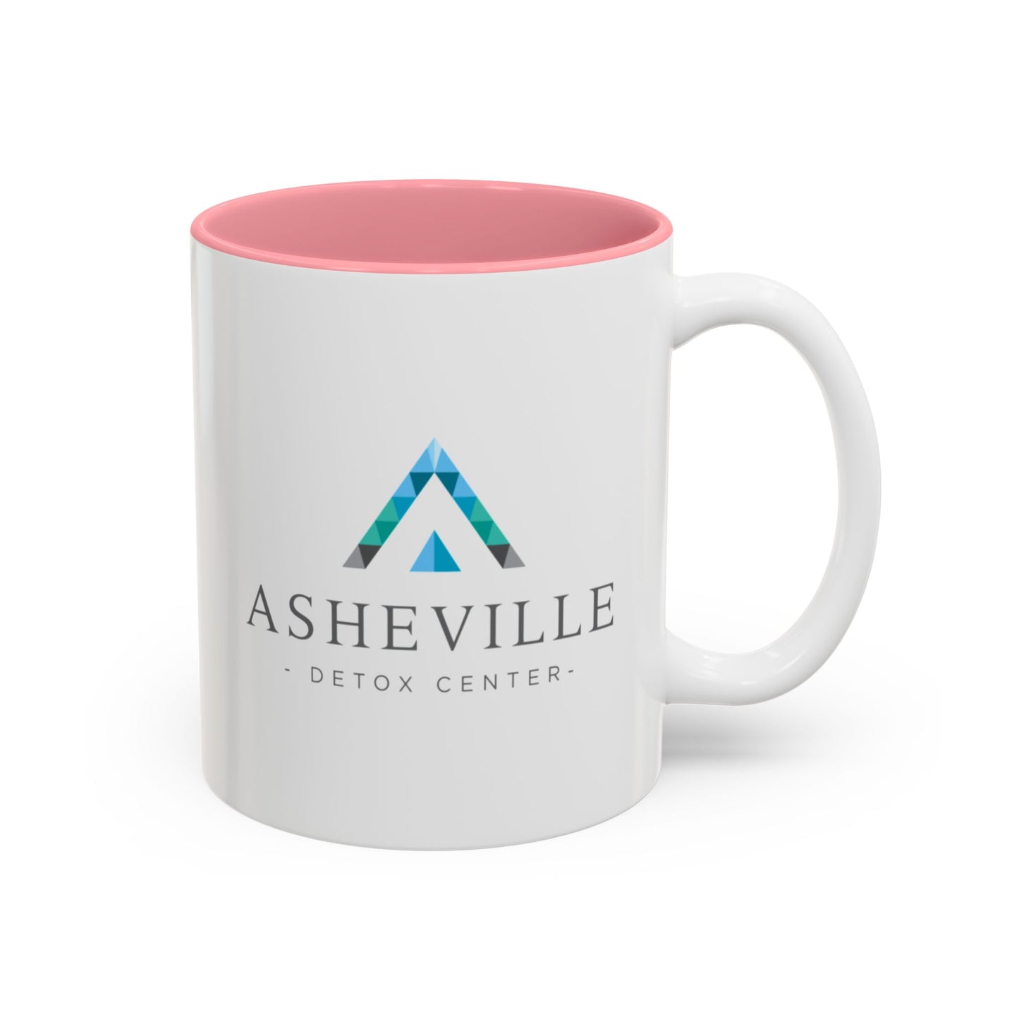 Asheville Detox Center Two-Tone Accent Mug (11oz, 15oz)