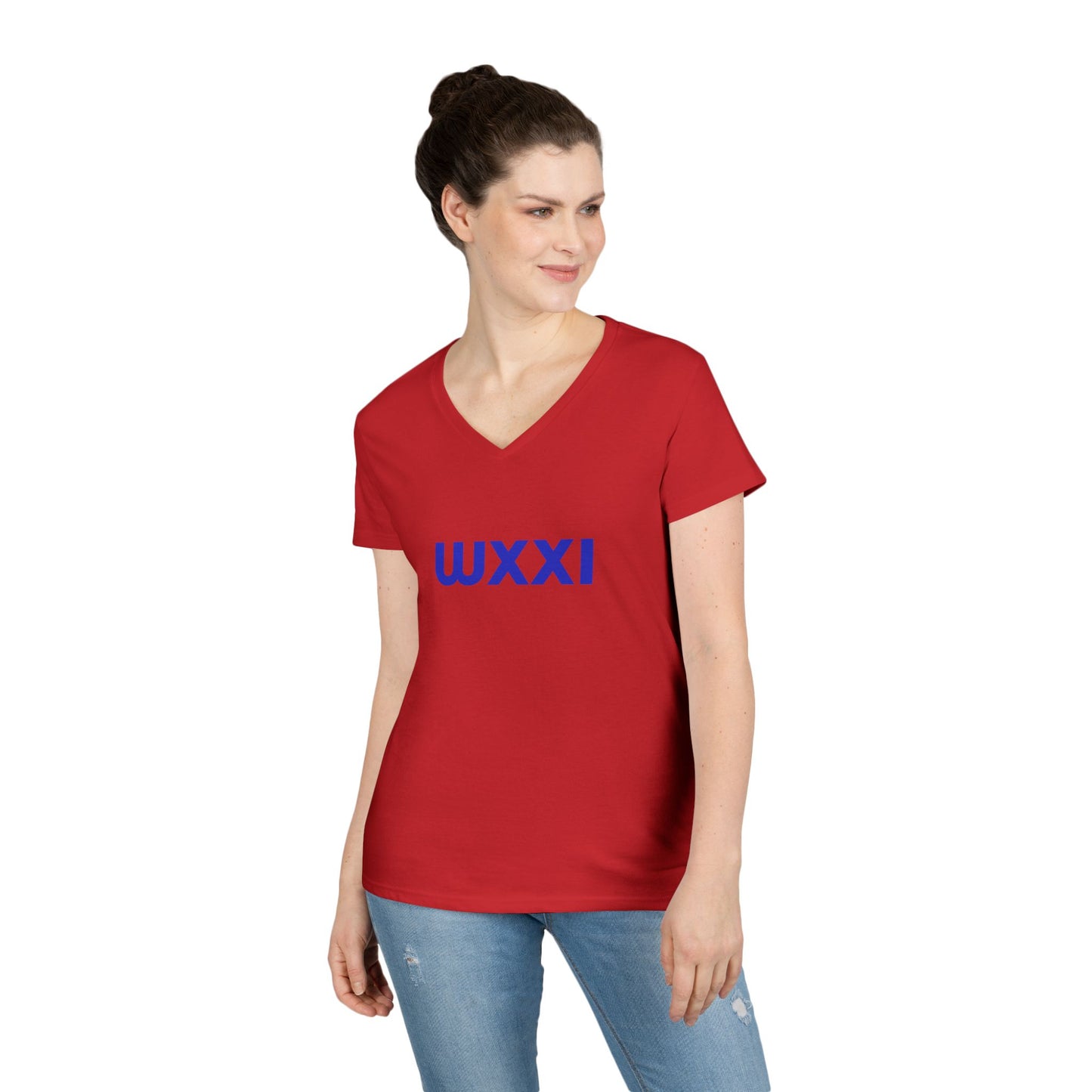 WXXI Ladies' V-Neck T-Shirt