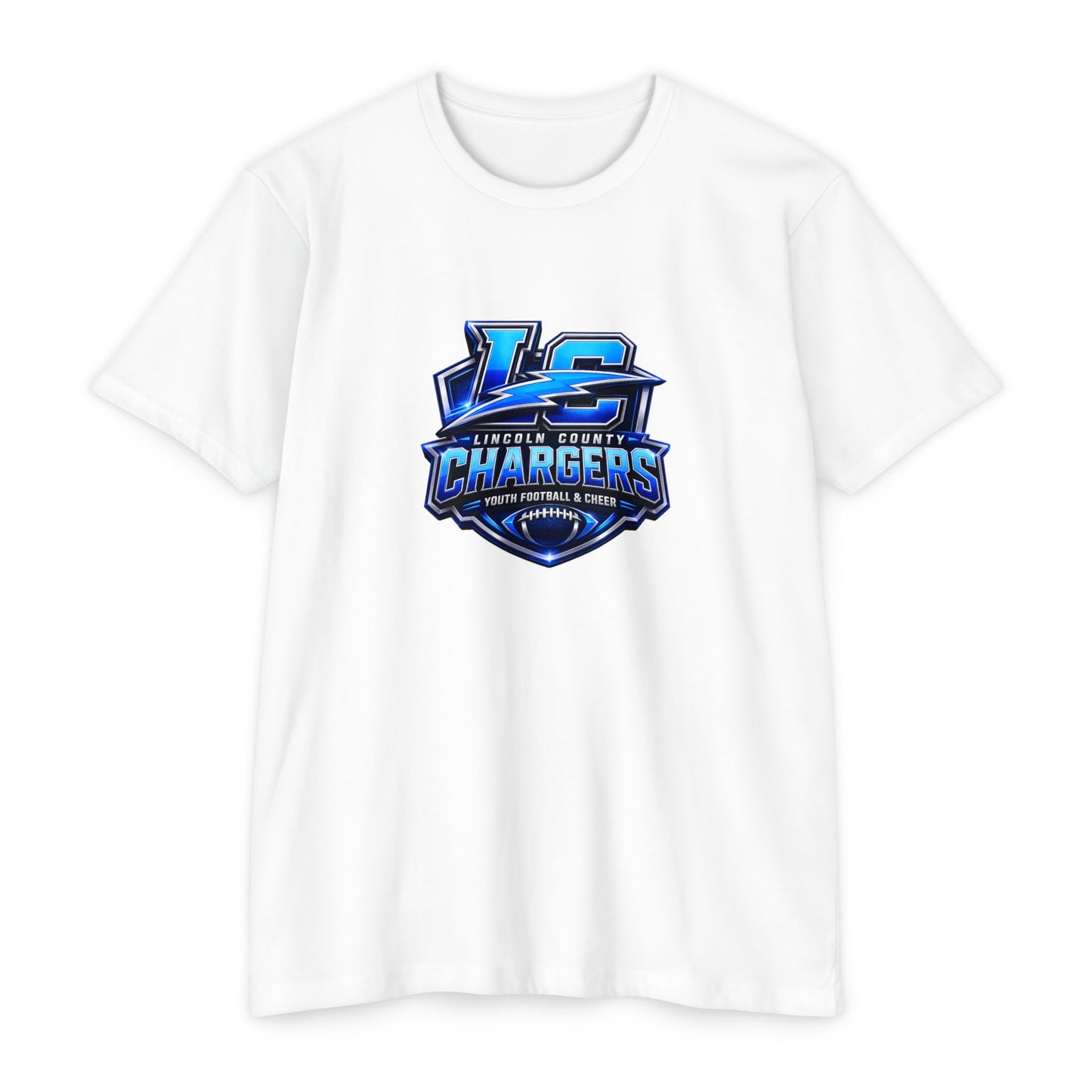 LC Chargers Unisex CVC Jersey T-shirt