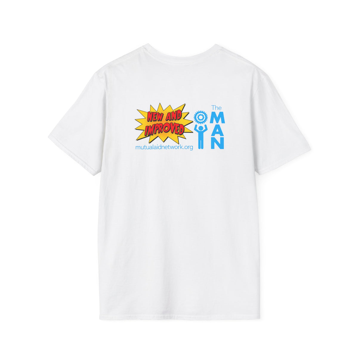 Mutual Aid Network Human Unisex Softstyle T-Shirt
