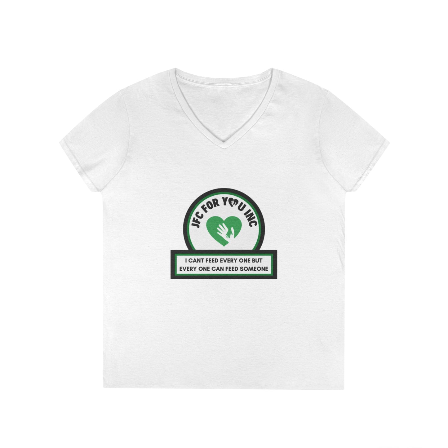 JFC For You Inc Ladies' V-Neck T-Shirt