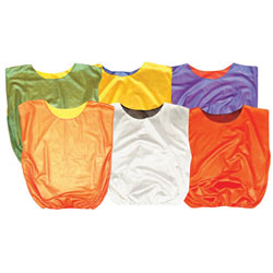 Mesh Reversible Scrimmage Vests - Adult (Dozen) Silver/Black