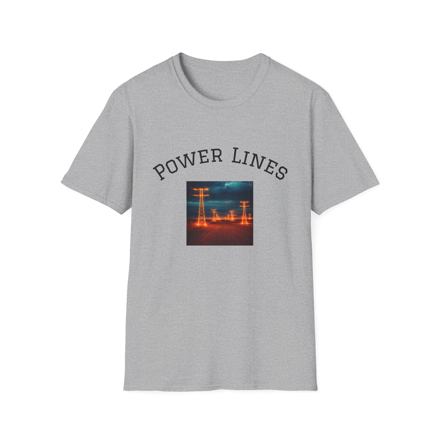MAC-G - Power Lines Unisex Softstyle T-Shirt