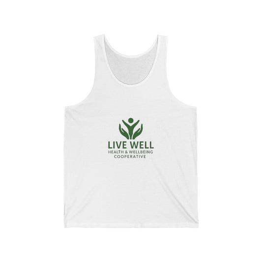 Live Well Cooperative Unisex Jersey Tank