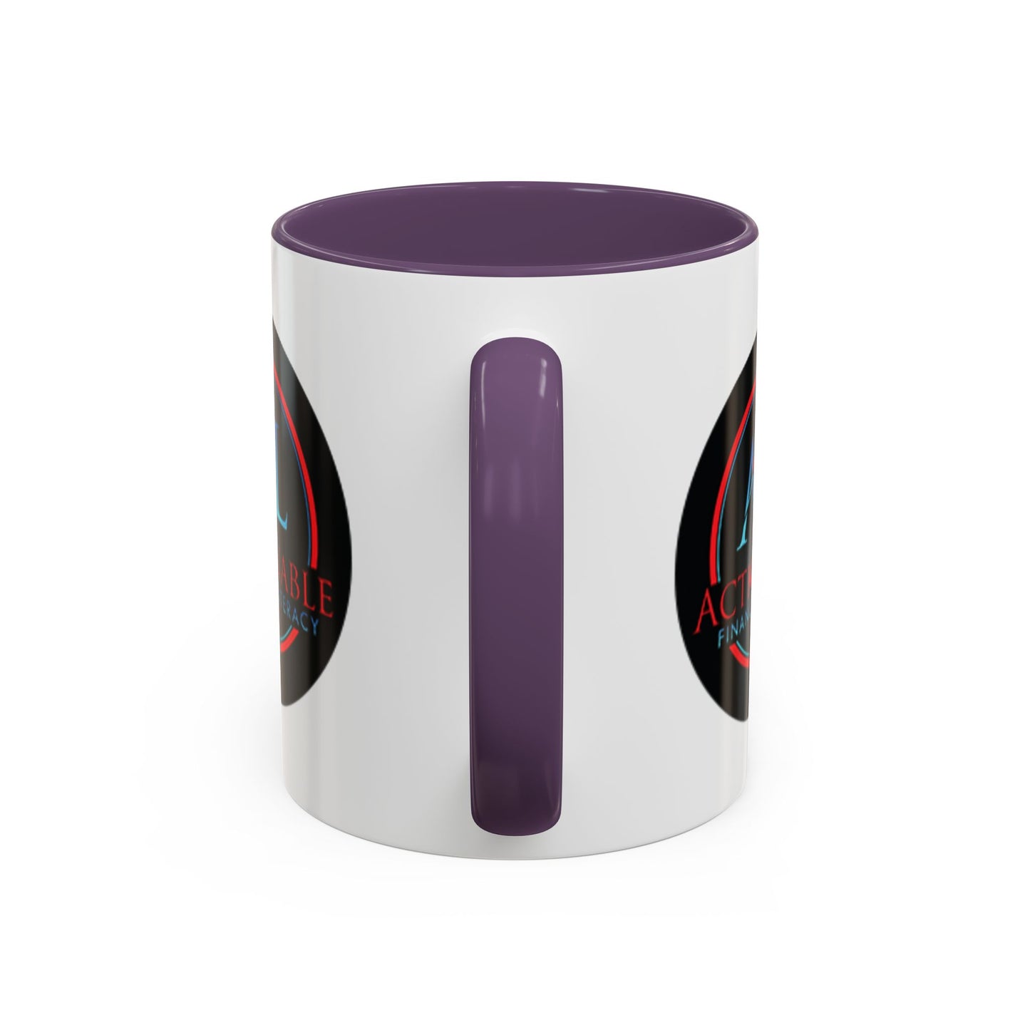 Actionable Financial Literacy Center Accent Coffee Mug (11oz)