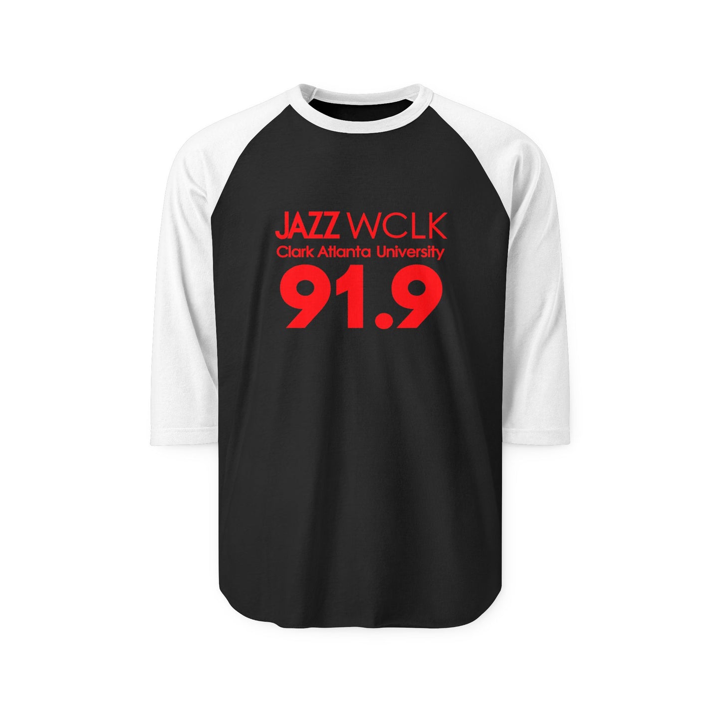 Jazz WCLK Unisex Three-Quarter Sleeve Raglan Shirt