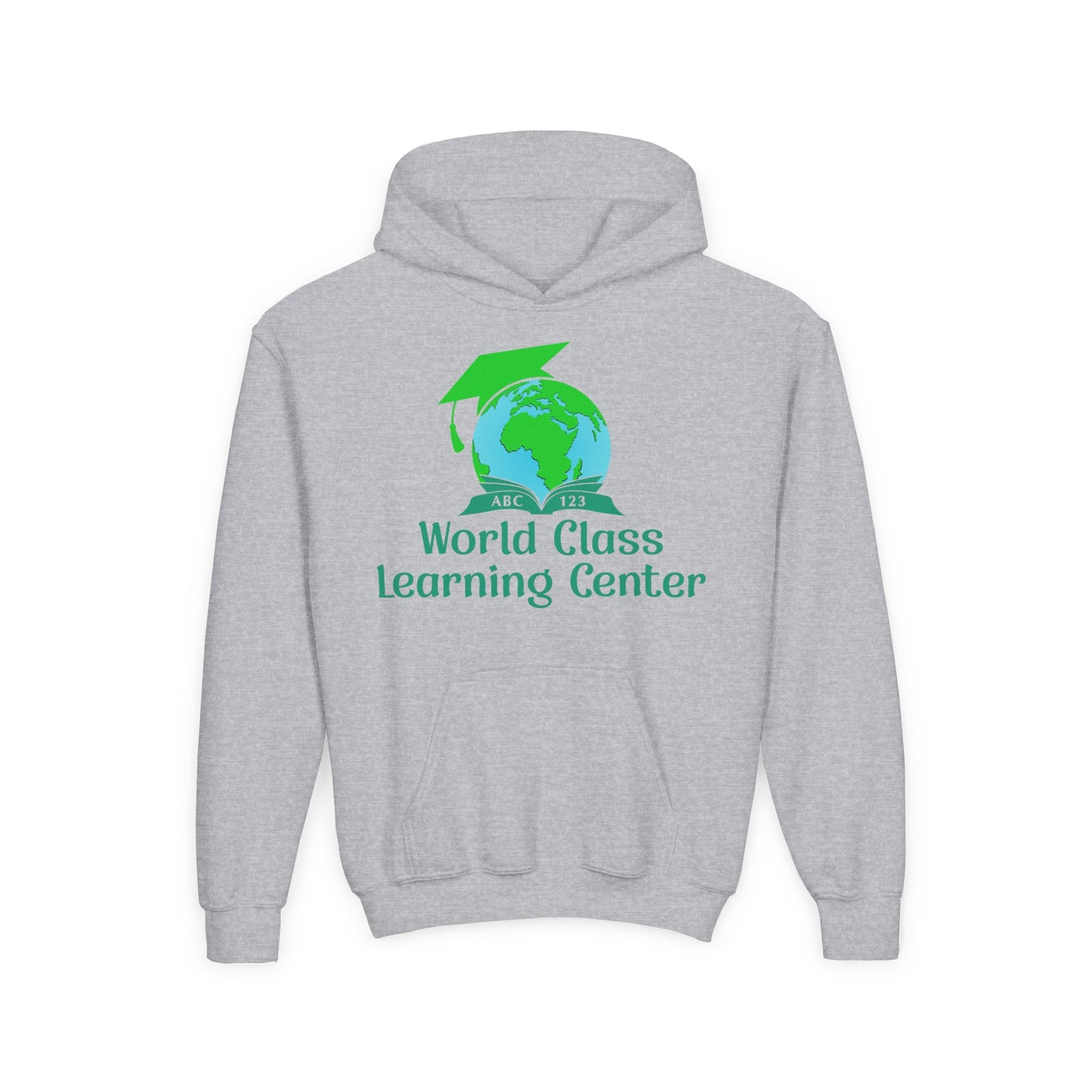 World Class Learning Center Youth Heavy Blend Hooded Sweatshirt