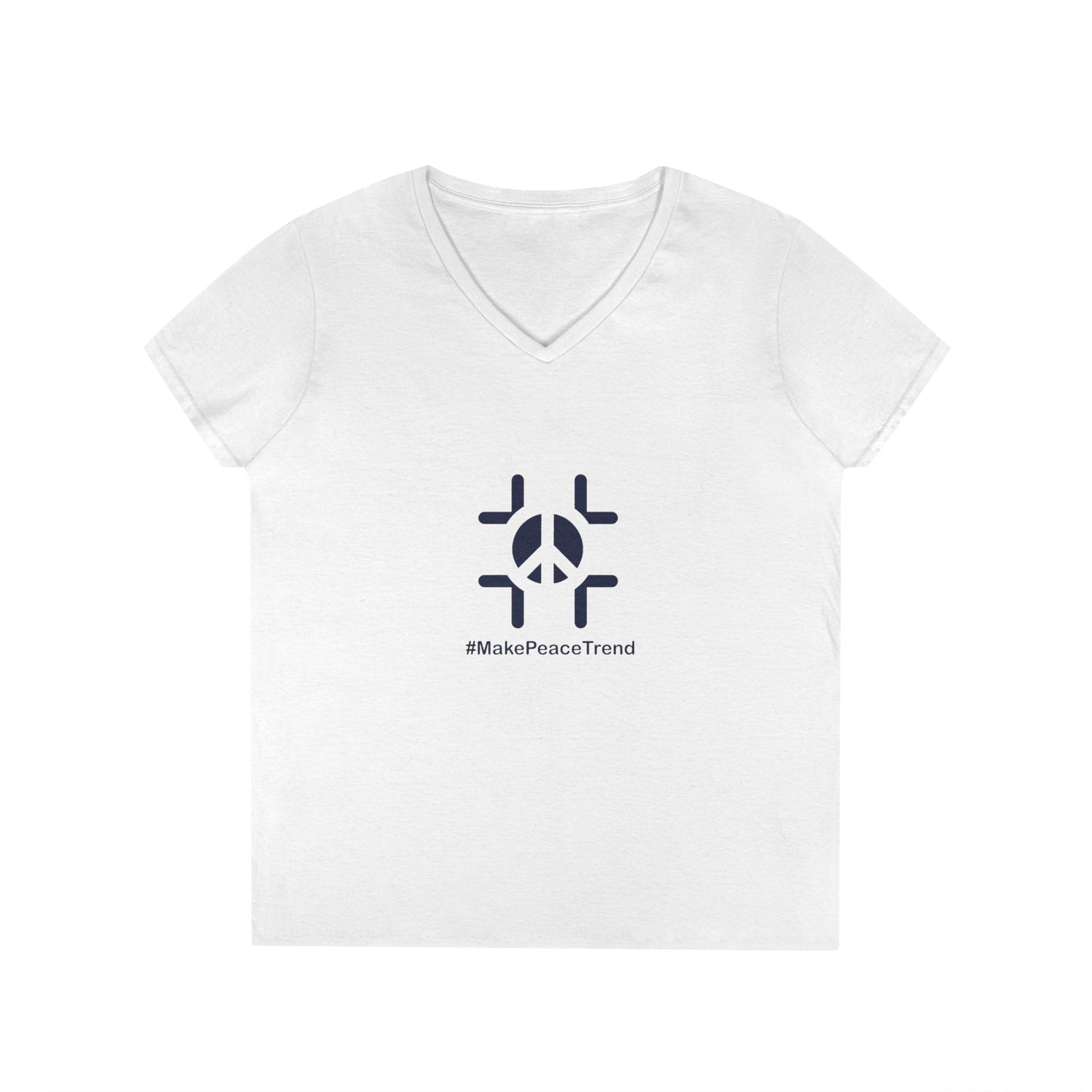 Peace Day Ladies' V-Neck T-Shirt