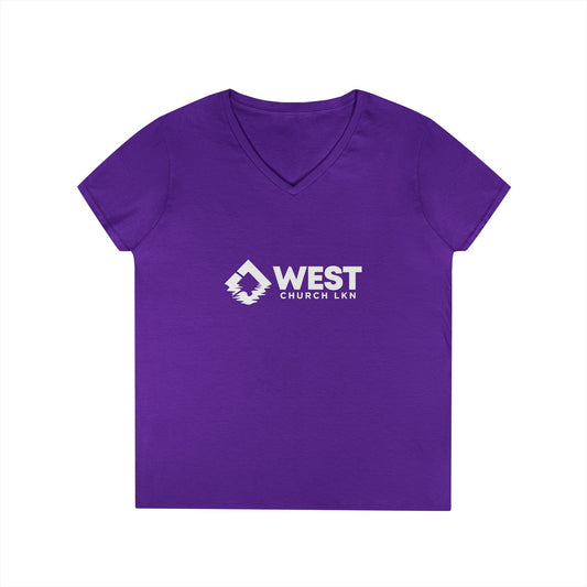 West Church LKN Ladies' V-Neck T-Shirt
