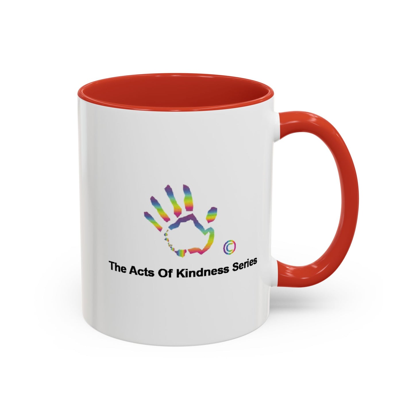 Acts of Kindness Series Accent Coffee Mug (11, 15oz)