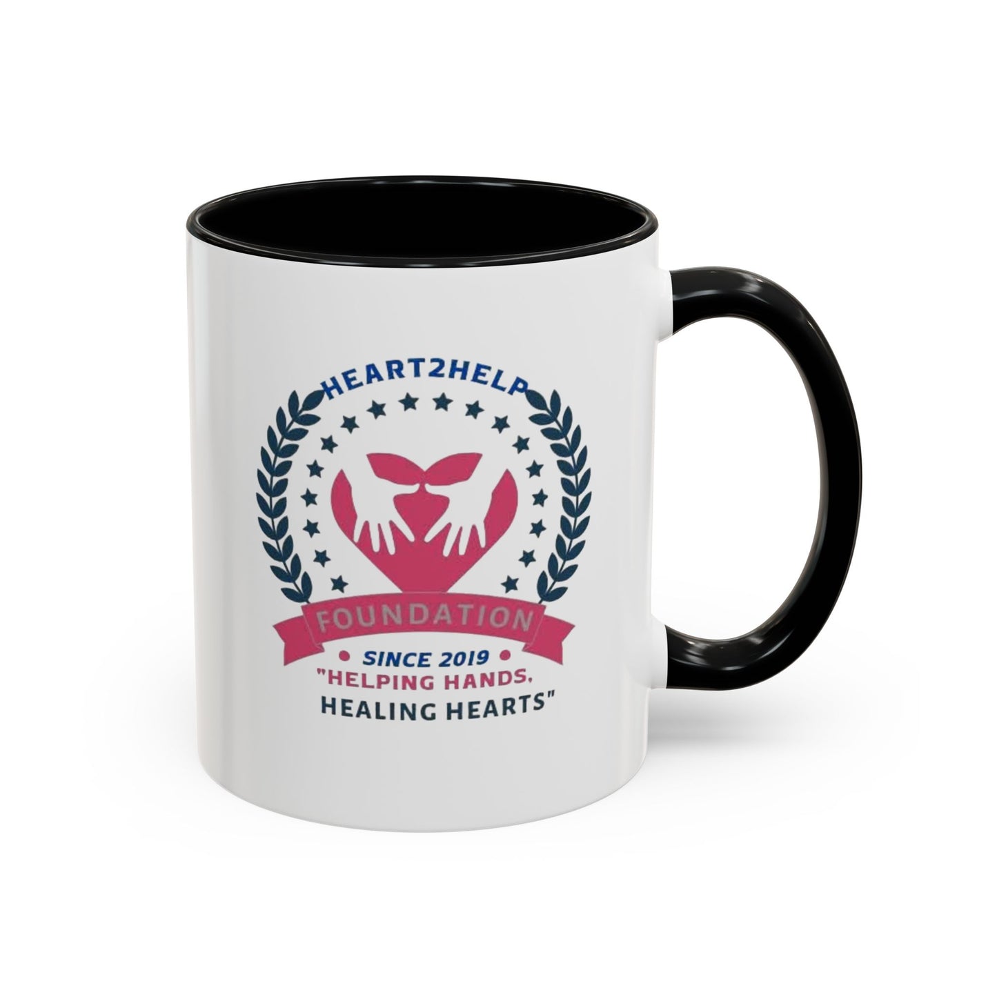 Heart2Help Accent Coffee Mug (11oz)
