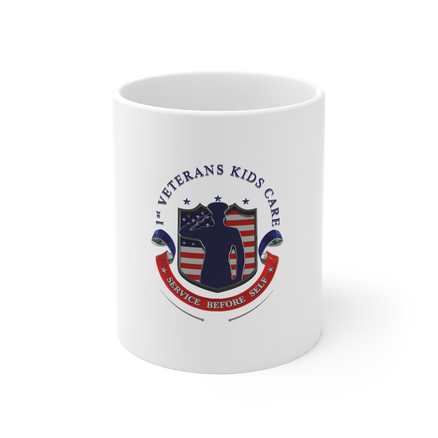 1st Veterans Kids Care Mug 11oz