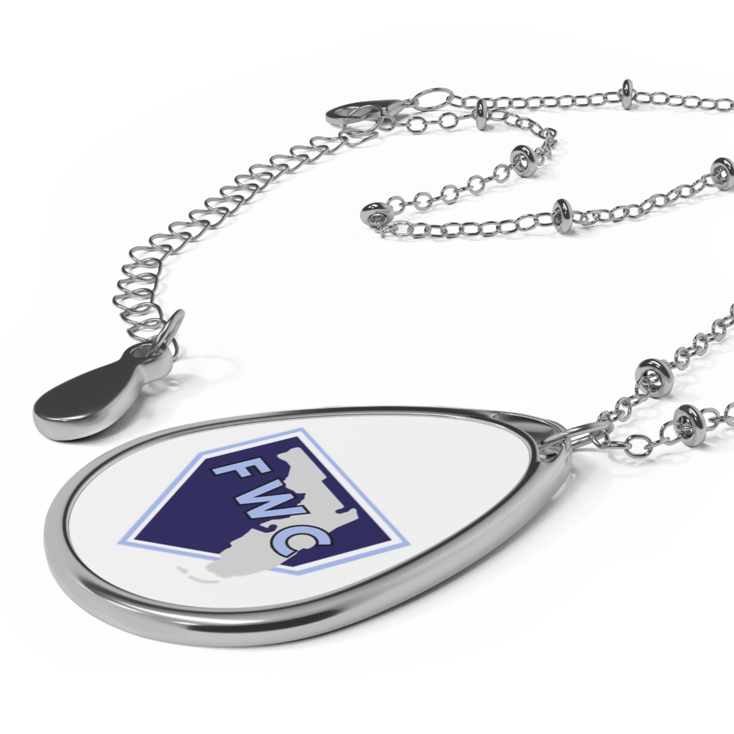 WFL Thunder Oval Necklace