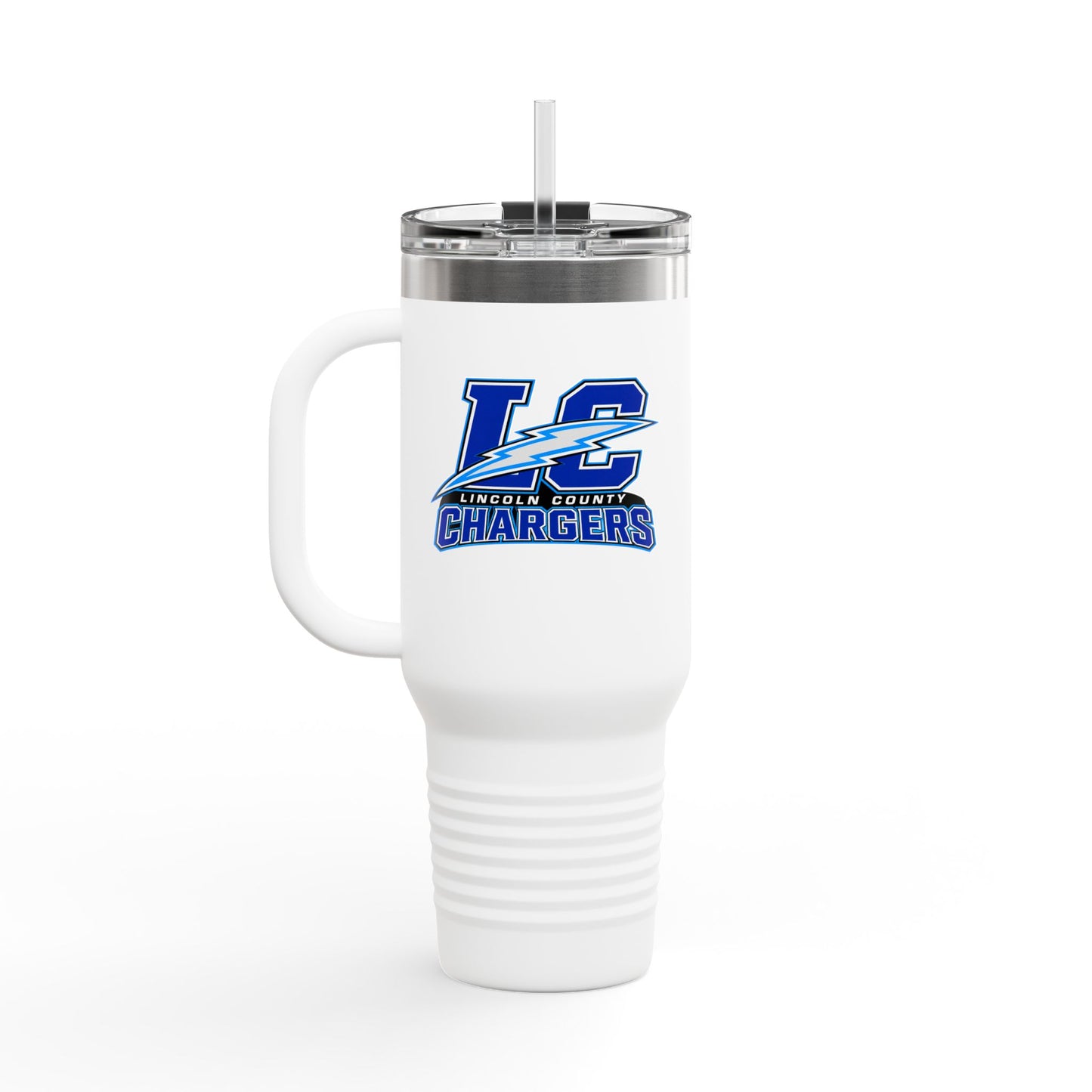 LC Chargers Insulated Travel Mug, 40oz