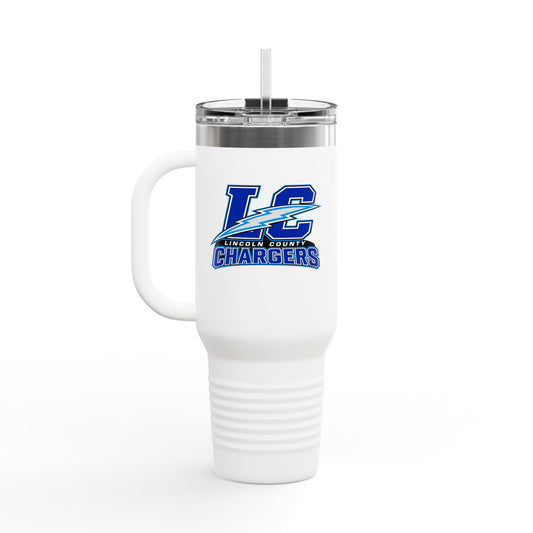 LC Chargers Insulated Travel Mug, 40oz
