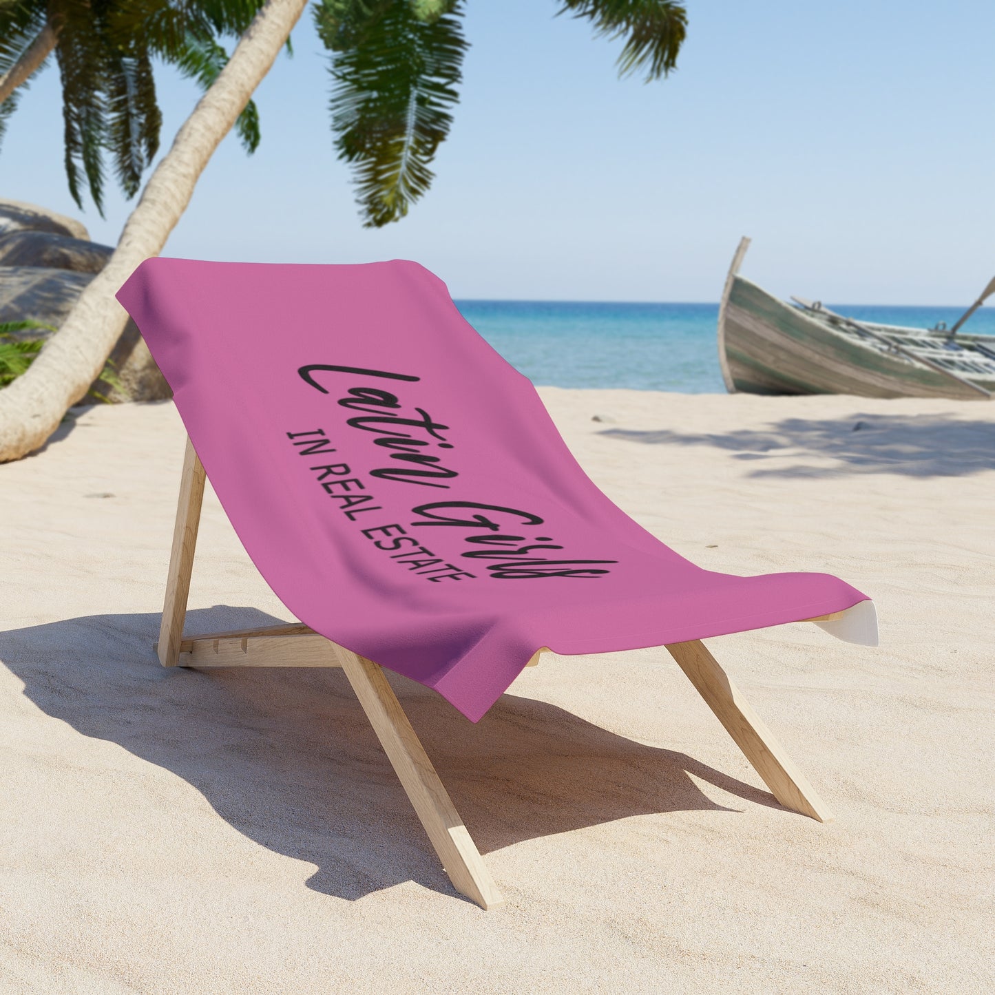 Latin Girls in Real Estate Beach Towel