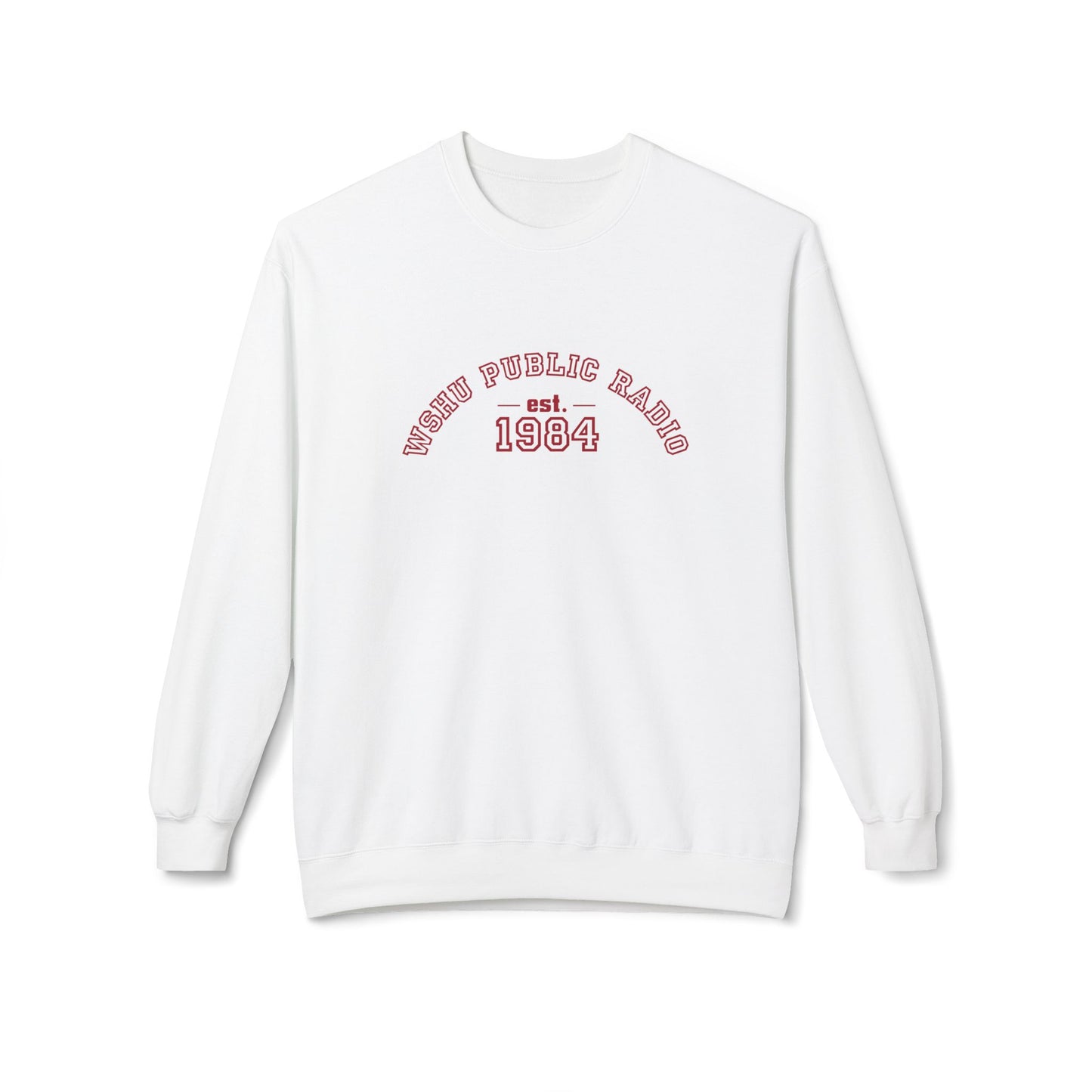 WSHU Radio Unisex Midweight Softstyle Fleece Crewneck Sweatshirt