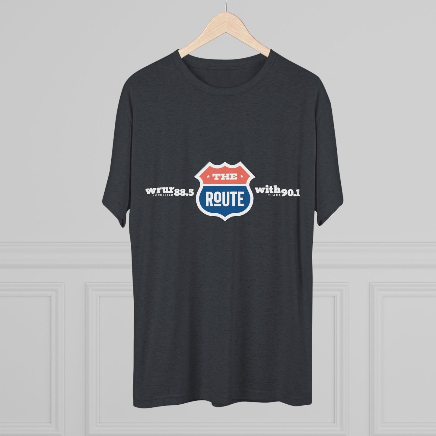The Route Men's Tri-Blend Crew Tee