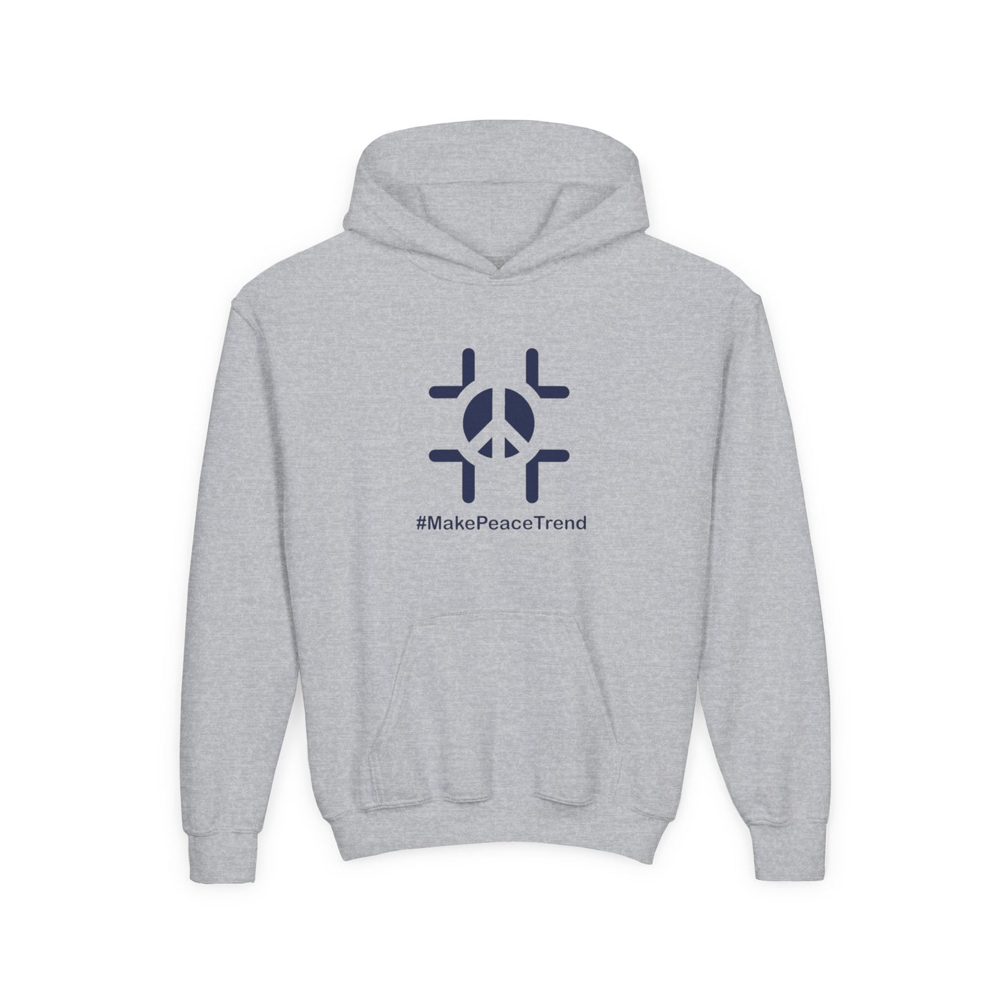 Peace Day Youth Heavy Blend Hooded Sweatshirt