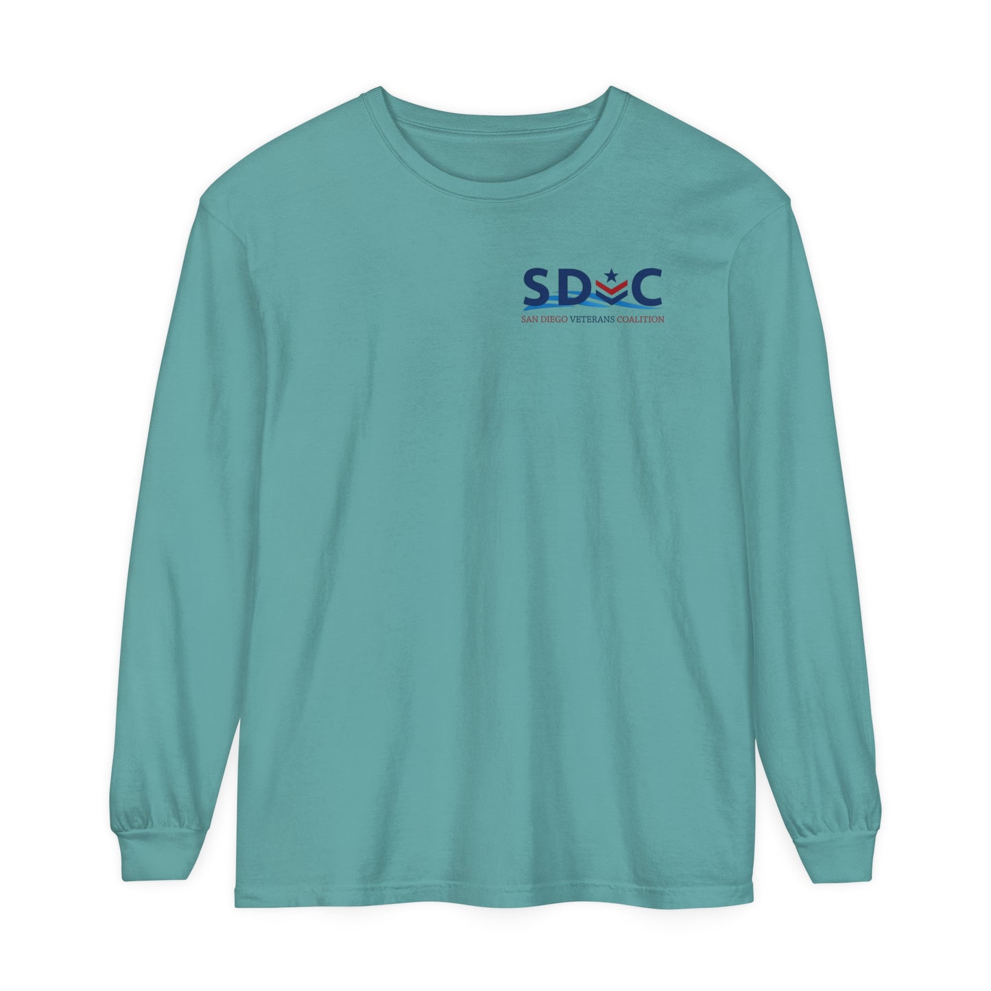 SDVC Unisex Garment-dyed Long Sleeve T-Shirt