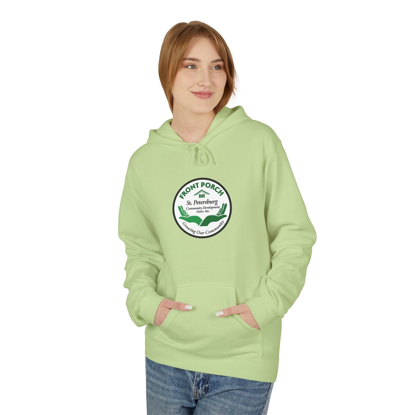 Front Porch Unisex Midweight Softstyle Fleece Hoodie