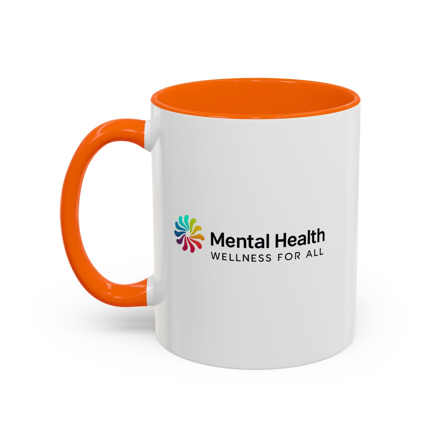 Mental Health Wellness Accent Coffee Mug (11, 15oz)