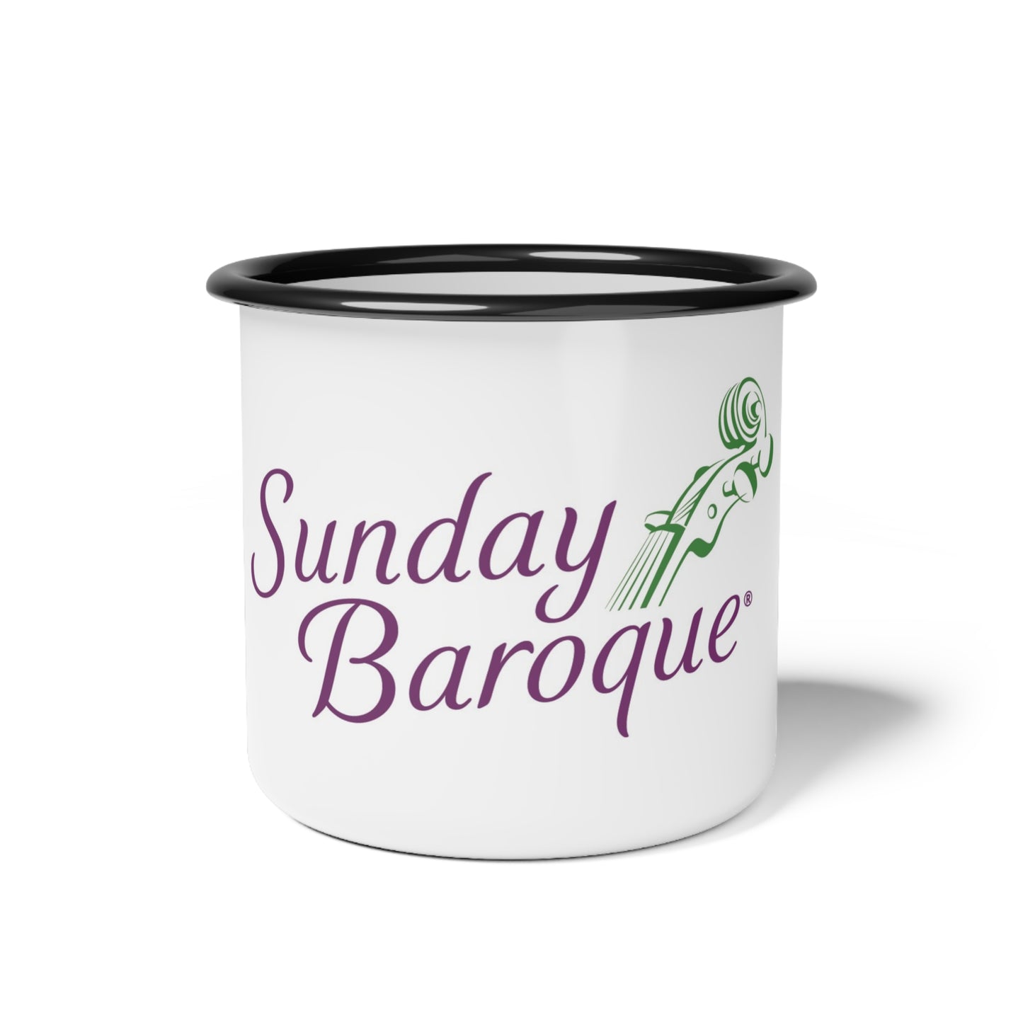 Sunday Baroque Enamel Camp Cup