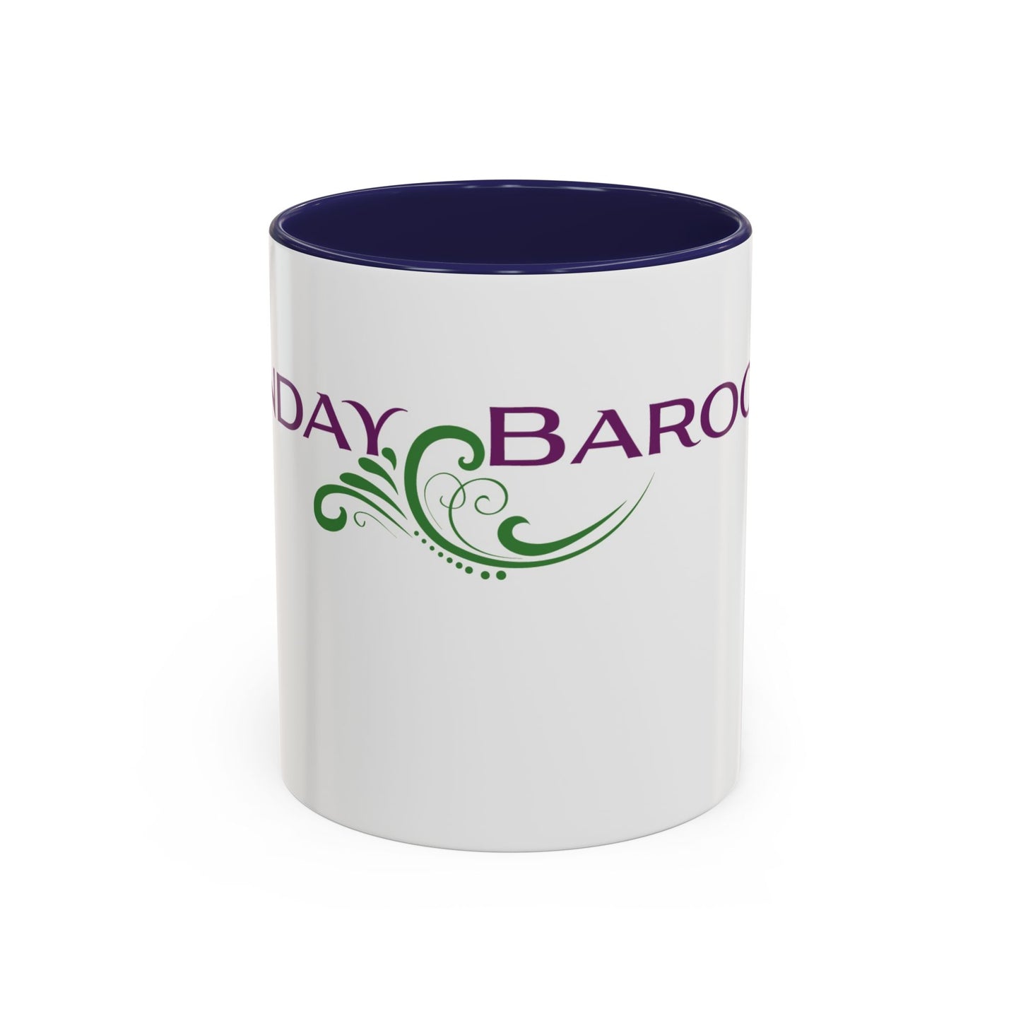 Sunday Baroque Accent Coffee Mug (11, 15oz)