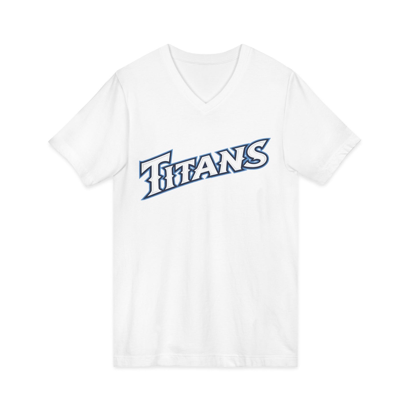 Titans Softball Unisex Jersey Short Sleeve V-Neck Tee