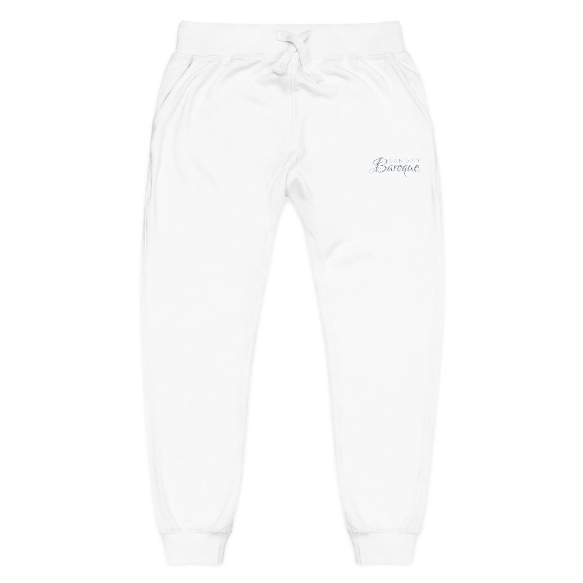 Sunday Baroque Unisex Fleece Sweatpants (Embroidery)