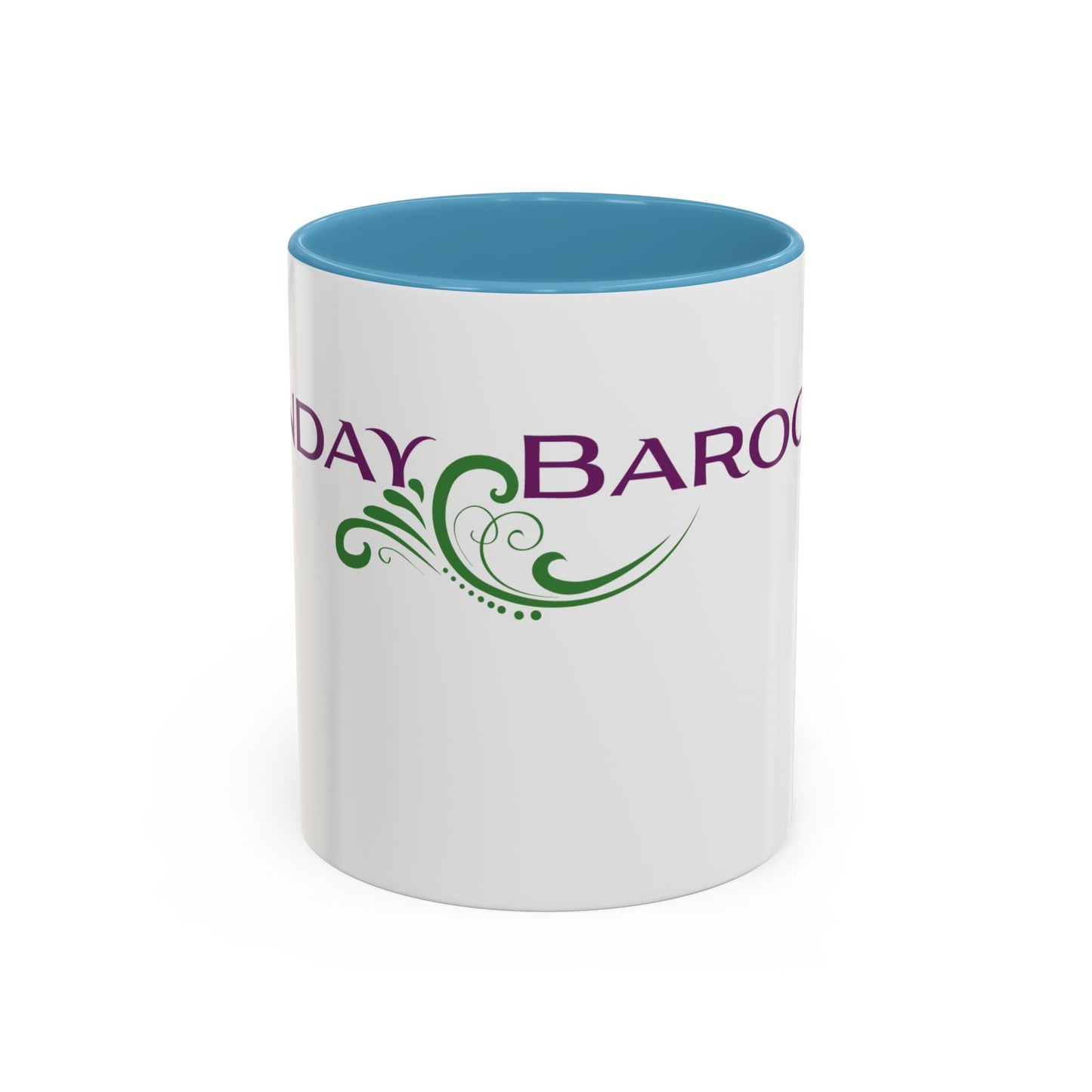 Sunday Baroque Accent Coffee Mug (11, 15oz)