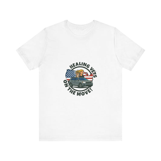 Healing Vets on the Move Unisex Jersey Short Sleeve Tee
