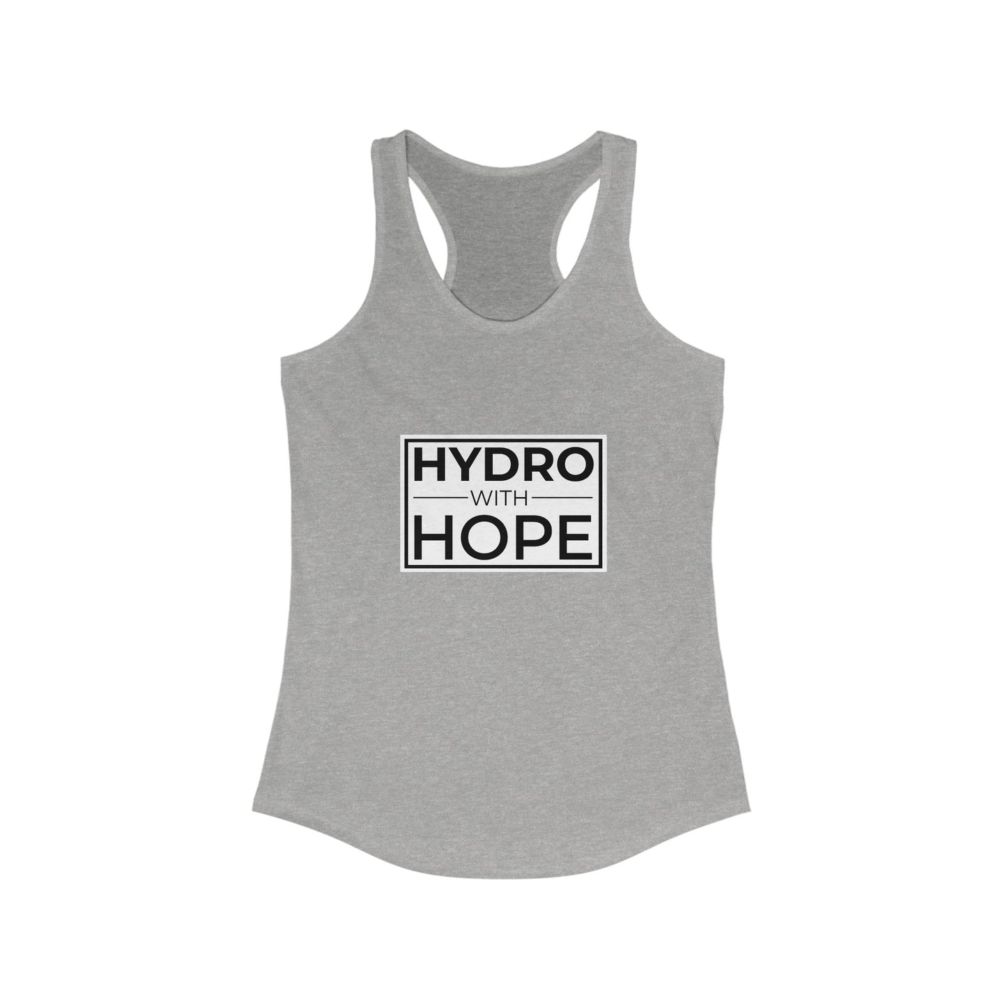 Hydro with Hope Women's Ideal Racerback Tank