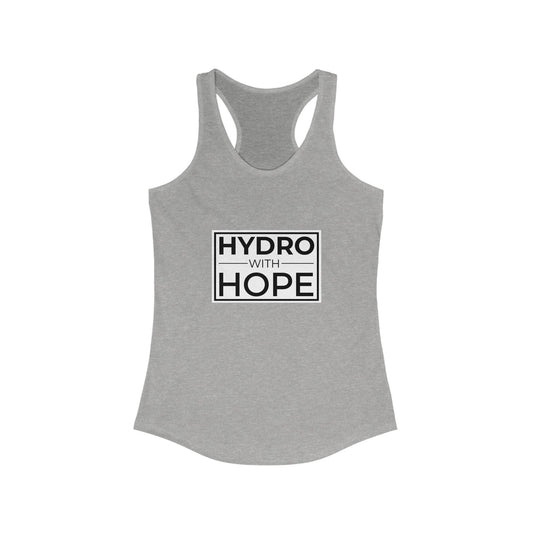 Hydro with Hope Women's Ideal Racerback Tank