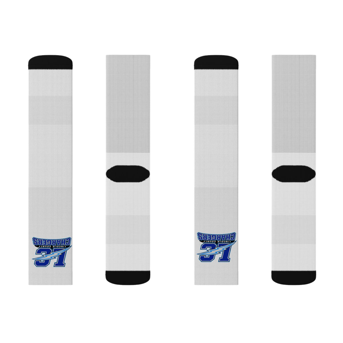 LC Chargers Sublimation Socks