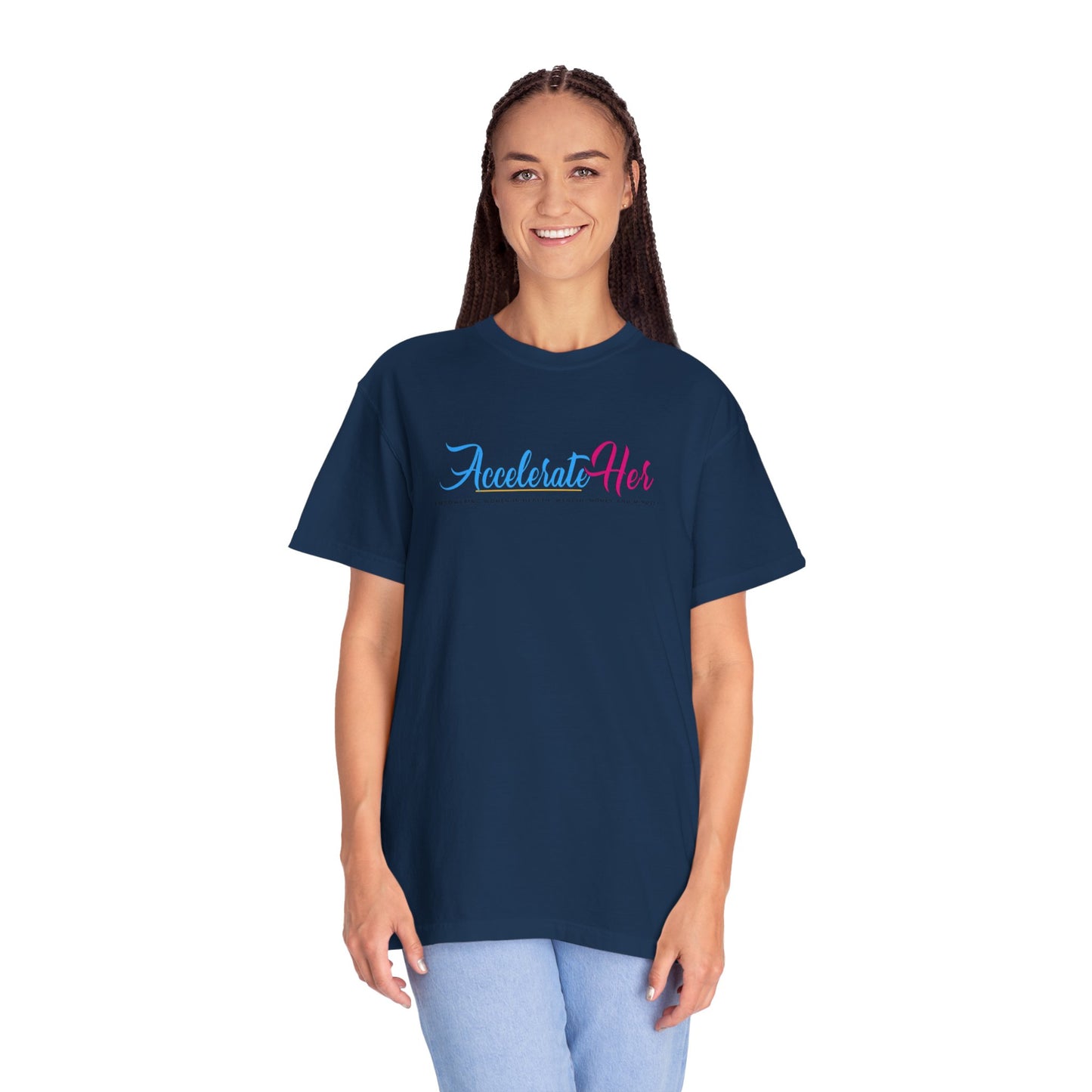 AccelerateHer Unisex Garment-Dyed T-shirt