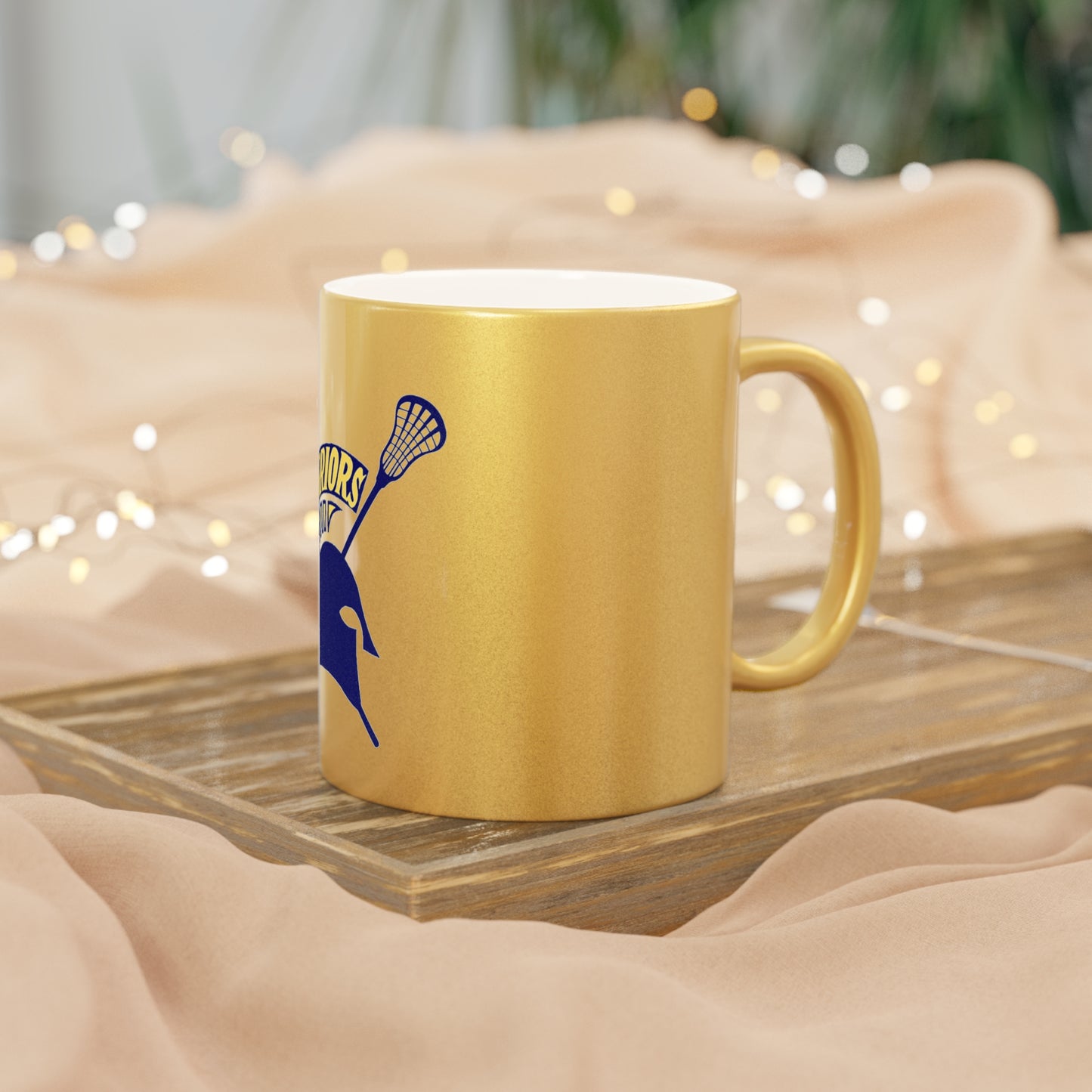 Steinbrenner Women's Lacrosse Metallic Mug (Silver\Gold)