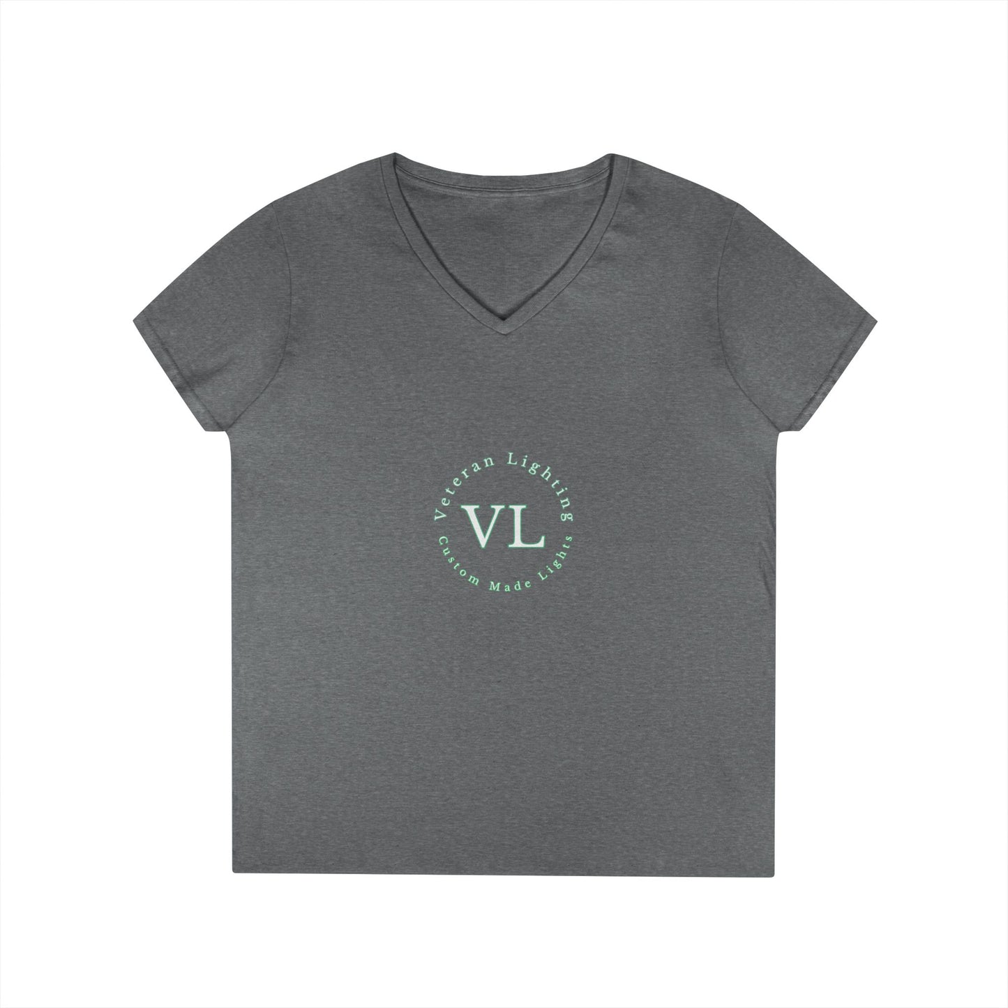 Veteran Lighting Ladies' V-Neck T-Shirt