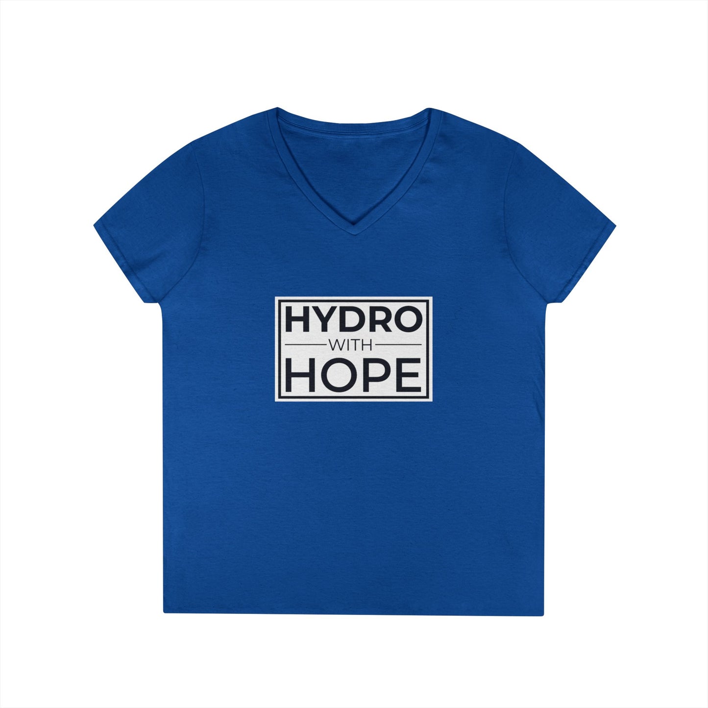 Hydro with Hope Ladies' V-Neck T-Shirt