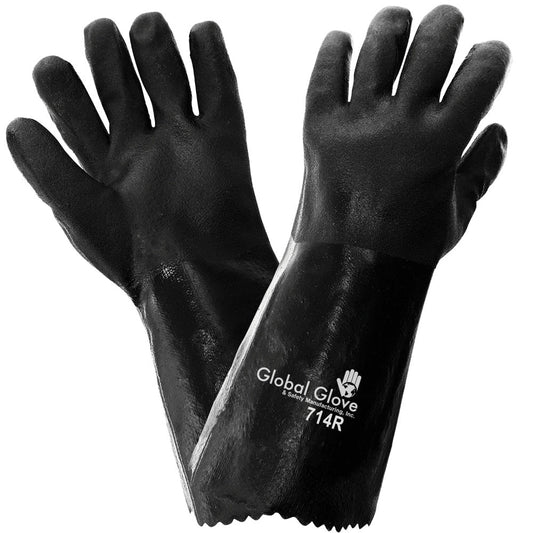 PVC Chemical Resistant Gloves (12 count)