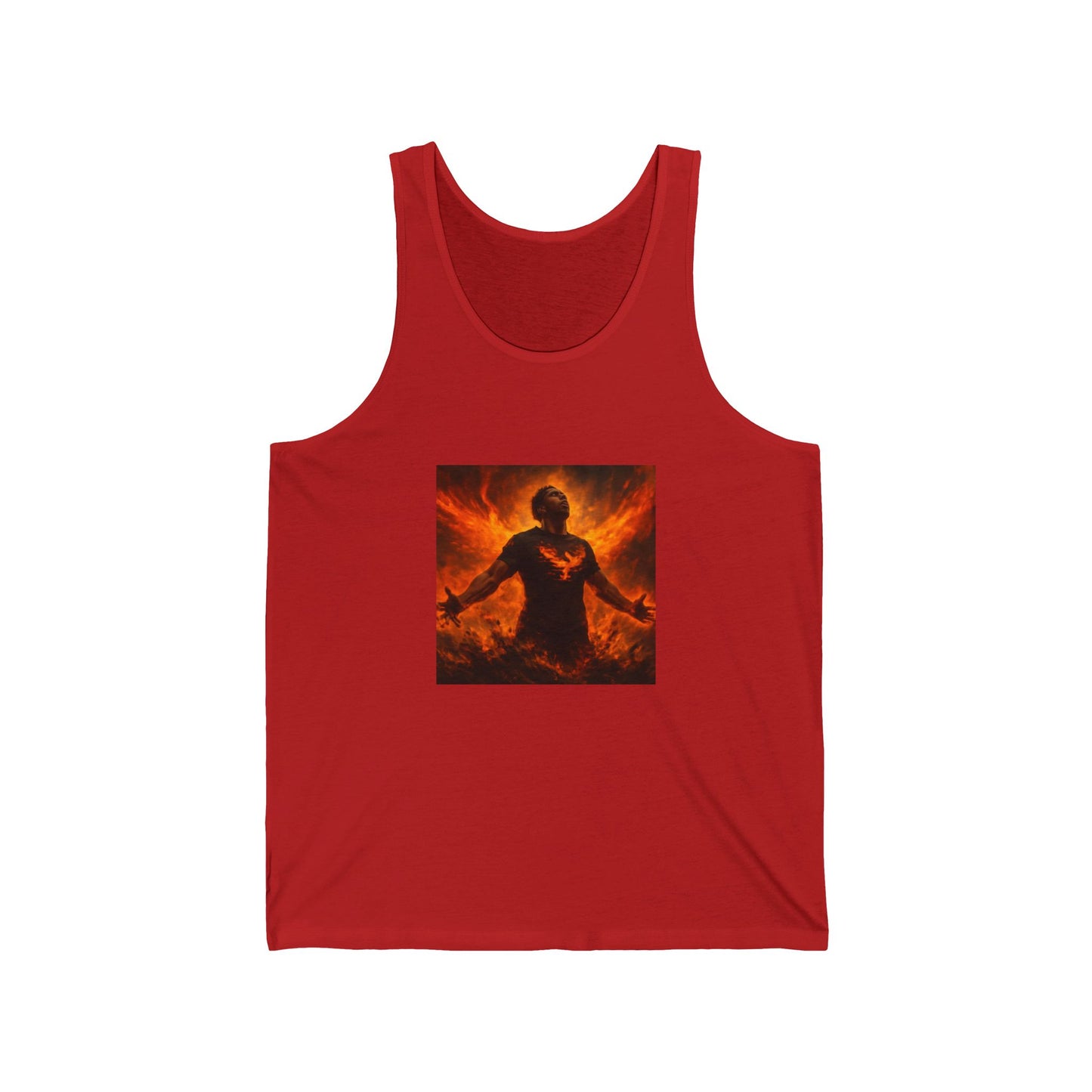 The Rise of the Phoenix Festival Unisex Jersey Tank