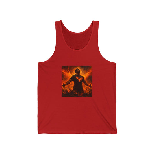 The Rise of the Phoenix Festival Unisex Jersey Tank